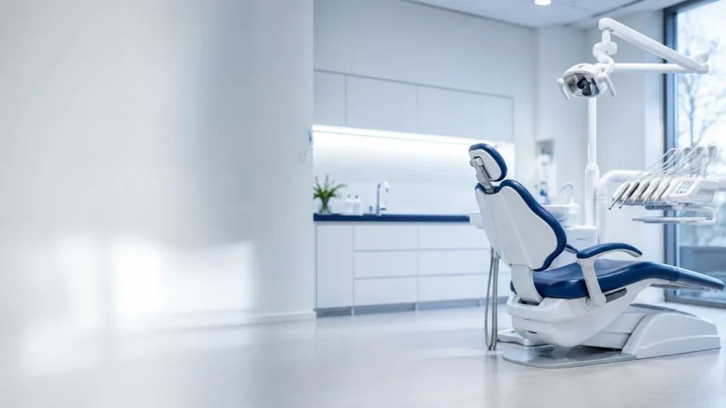 Imagem ilustrativa de equipamento odontológico
